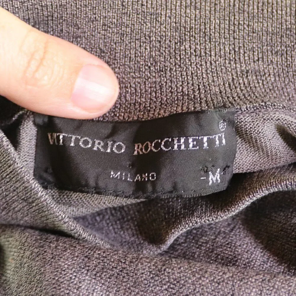 Vittorio Roccheti | Mock neck Long Sleeve‎ Sweater Medium